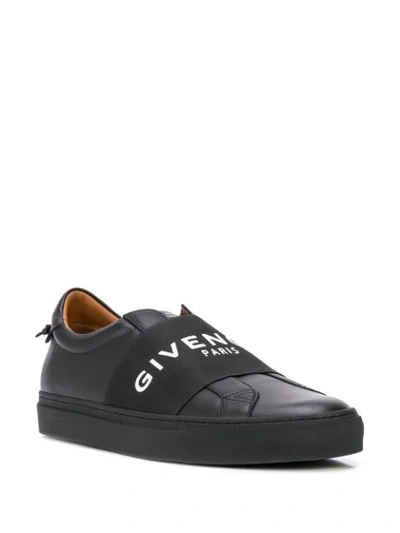 GIVENCHY URBAN STREET ELASTICATED SNEAKERS - 黑色