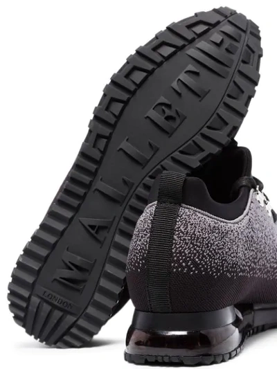 Shop Mallet Footwear Tech Runner Bubble Sneakers In Black
