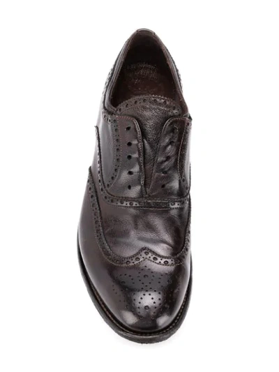 Shop Officine Creative Oxford Shoes - Brown