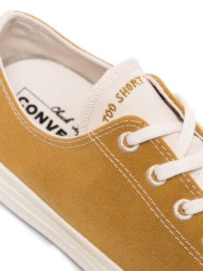 Shop Converse Chuck 70 Renew Low-top Sneakers In Yellow