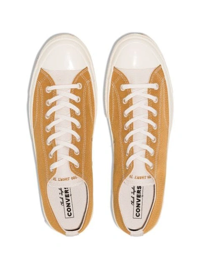 Shop Converse Chuck 70 Renew Low-top Sneakers In Yellow