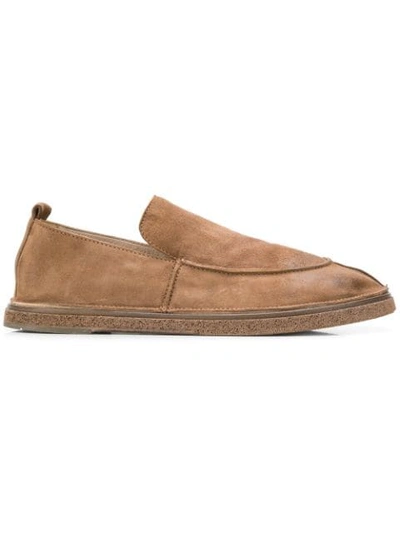 Shop Marsèll Slip-on Shoes In Neutrals