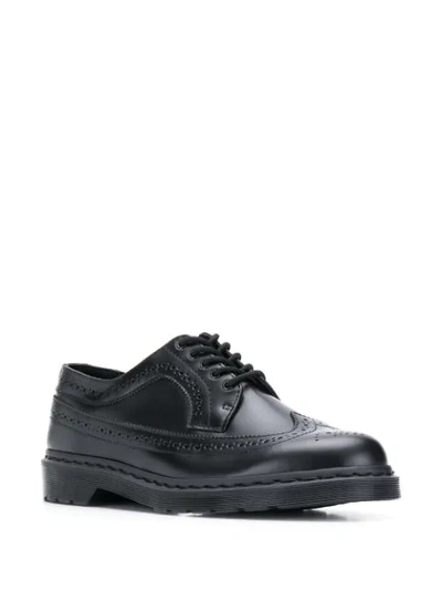 Shop Dr. Martens' Wingtip Brogues In Black