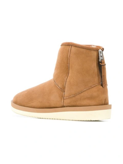 Shop Suicoke Slipper Boots - Brown