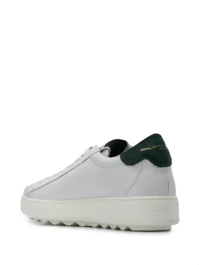 PHILIPPE MODEL MADELEINE LOW-TOP SNEAKERS - 白色