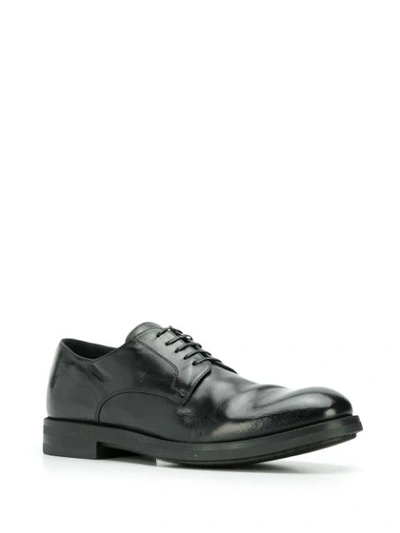 Shop Officine Creative Academia Lace-up Shoes In Black