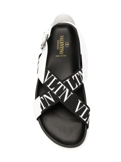 Shop Valentino Garavani Vltn Sandals - Black