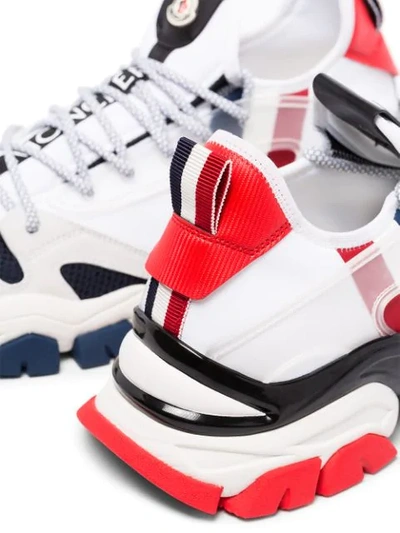 Shop Moncler Trevor Scarpa Sneakers In White