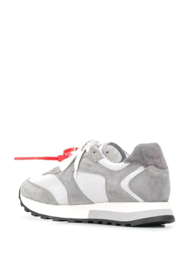 OFF-WHITE RUNNER SNEAKERS - 灰色