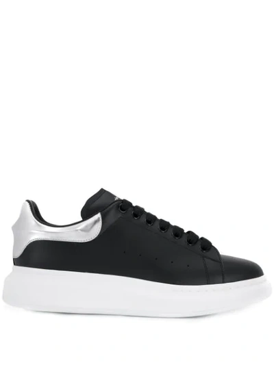 Shop Alexander Mcqueen Oversized Sneakers In Black