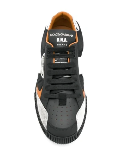 Shop Dolce & Gabbana Miami Lace-up Sneakers In Black