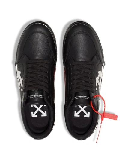 Shop Off-white Arrow Logo Sneakers In Black