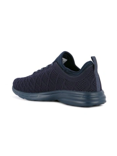 Shop Apl Athletic Propulsion Labs Textured Lace In Blue