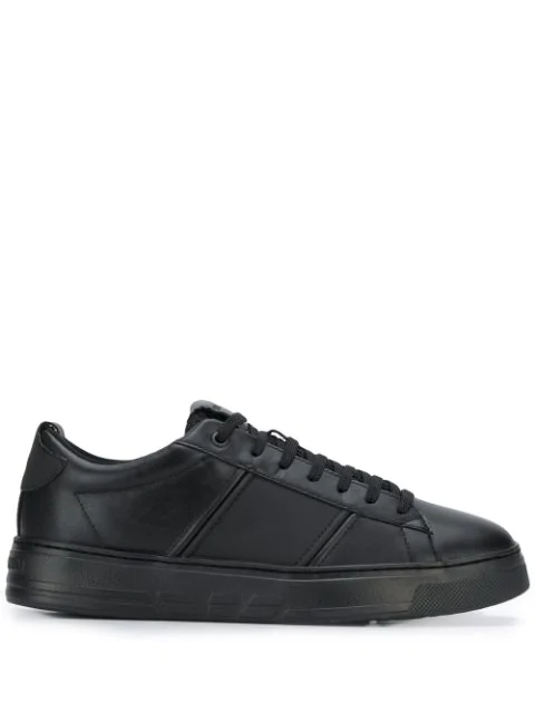 armani leather sneakers