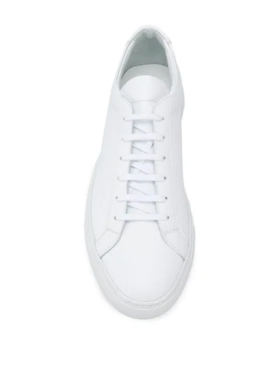 COMMON PROJECTS CLASSIC TENNIS SHOES - 白色