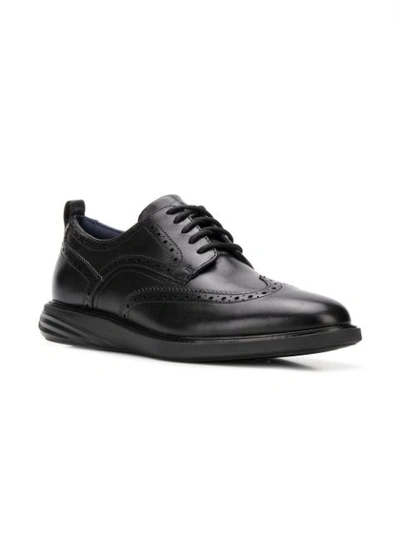 Shop Cole Haan Wingtip Oxford Shoes - Black