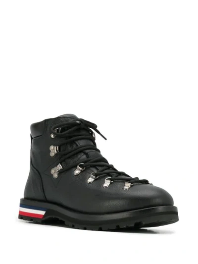 Shop Moncler Peak Hiking Boots In Black