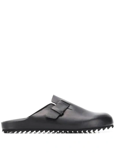 Shop Officine Creative Agora Slip-on Sandals In Black