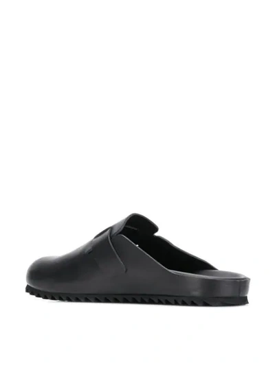 Shop Officine Creative Agora Slip-on Sandals In Black