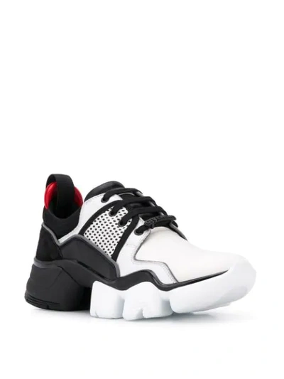 GIVENCHY JAW LOW-TOP SNEAKERS - 黑色