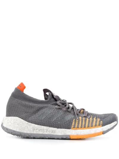 Shop Adidas Originals Pulseboost Hd Sneakers In Grey