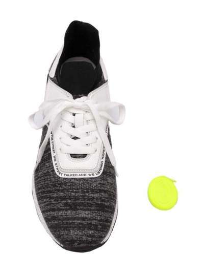Shop Vfts 1st Lace-up Sneakers - Grey