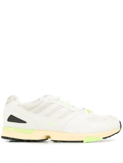 Shop Adidas Originals Zx 4000 Sneakers In White