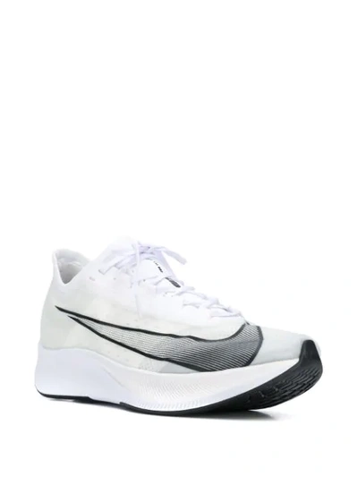 Shop Nike Zoom Fly 3 Sneakers In White