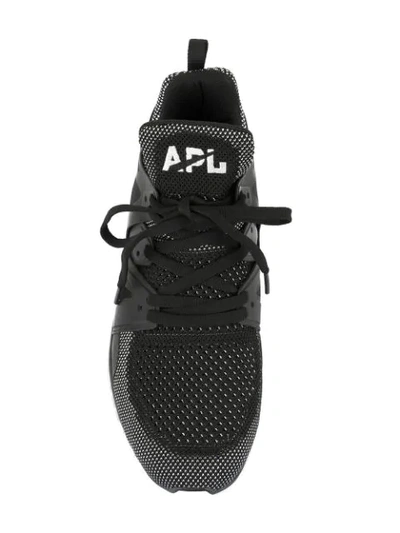 Shop Apl Athletic Propulsion Labs Ascend Sneakers In Black