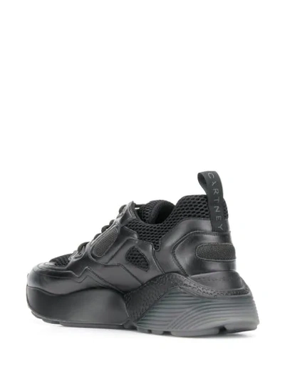 Shop Stella Mccartney Eclypse Chunky Sneakers In Black