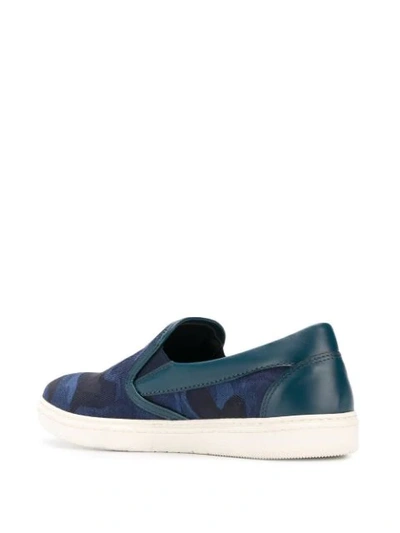 Shop Jimmy Choo Grove Slip-on Sneakers In Blue