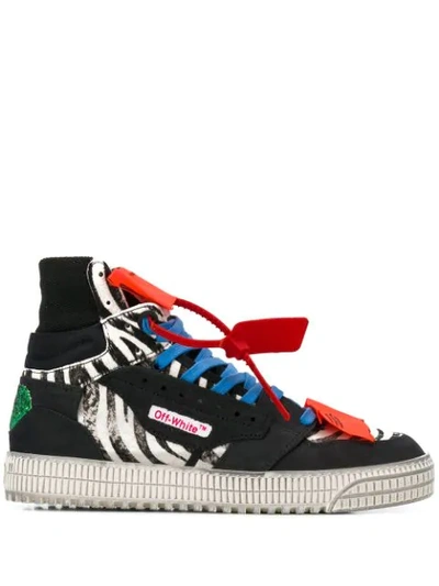 OFF-WHITE OFF COURT 3.0 HIGH TOP SNEAKERS - 黑色