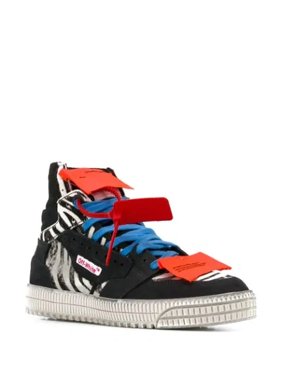 OFF-WHITE OFF COURT 3.0 HIGH TOP SNEAKERS - 黑色