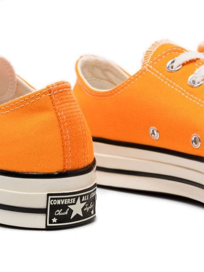 Shop Converse 70 Chuck Low-top Sneakers In Orange