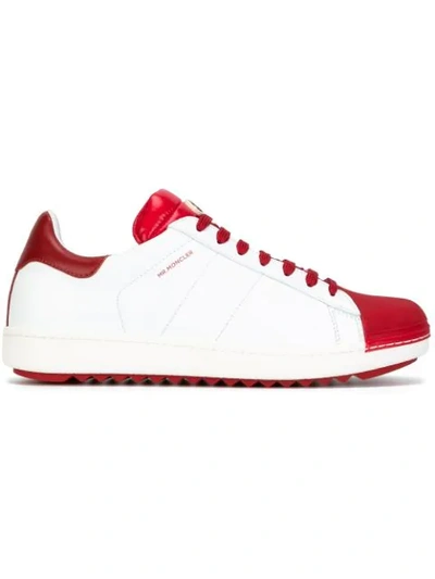 Shop Moncler Joachim Colour Block Sneakers In White