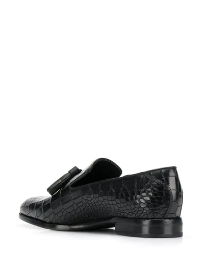 JIMMY CHOO FOXLEY LOAFERS - 黑色