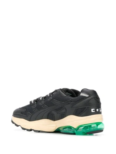 Shop Puma Rhude X Alien Cell Low Top Sneakers In Black