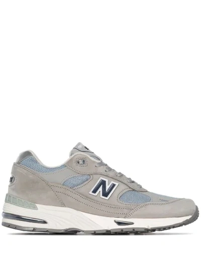 Shop New Balance 'm991' Sneakers In Grey