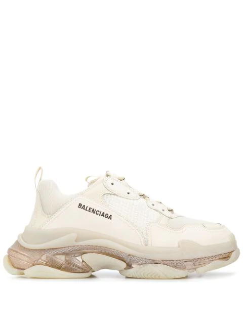 balenciaga triple s off white
