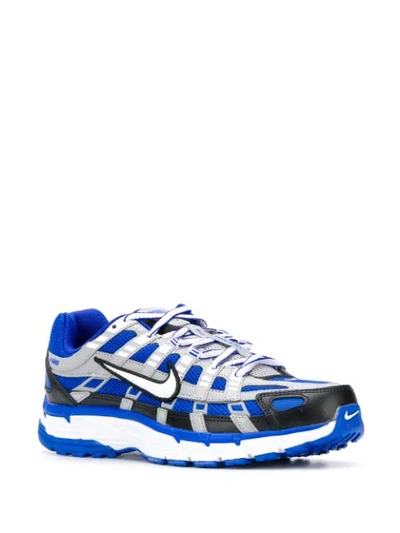 Shop Nike P-600 Sneakers In Blue