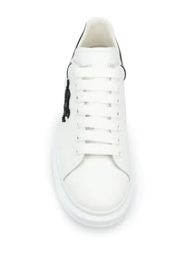 Shop Alexander Mcqueen Beetle Oversized Low-top Trainers In 9580