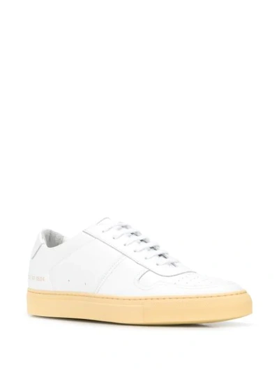 Shop Common Projects Retro Low-top Sneakers In White