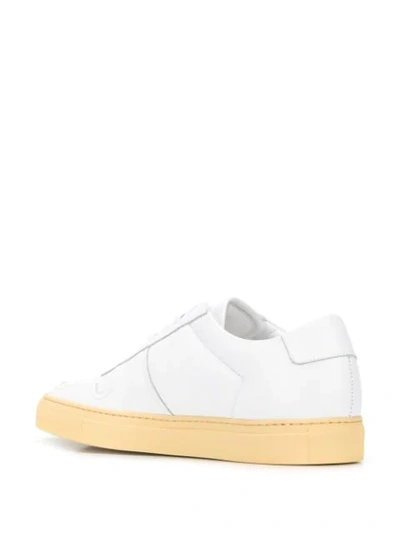 Shop Common Projects Retro Low-top Sneakers In White