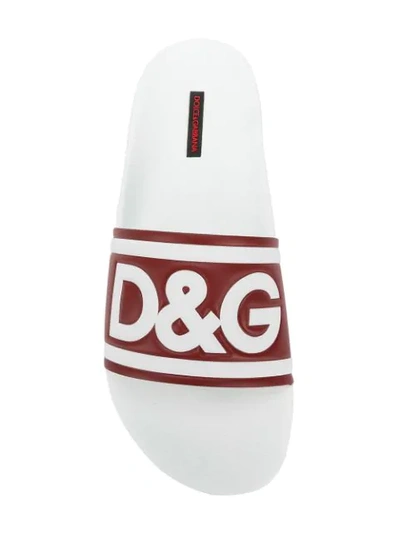 Shop Dolce & Gabbana Logo Slides In 8t092