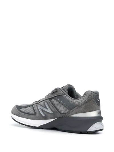 Shop New Balance Sneakers Mit Logo-patch In Grey