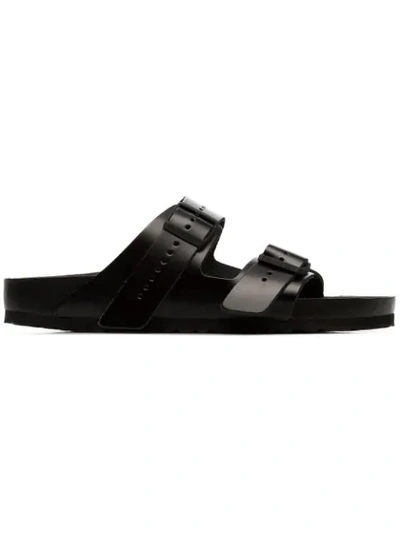 Shop Birkenstock Black Arizona Leather Sandals