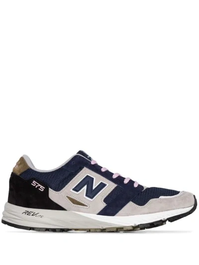 Shop New Balance Trail 575 Low-top Sneakers In Blue