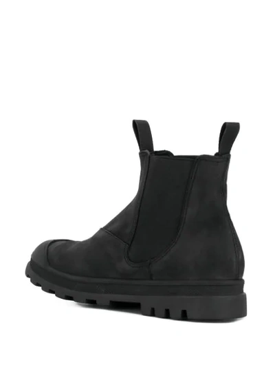 Shop Officine Creative Pull Tab Ankle Boots In Black