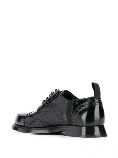 Shop Dolce & Gabbana Toe-cap Brogues In Black