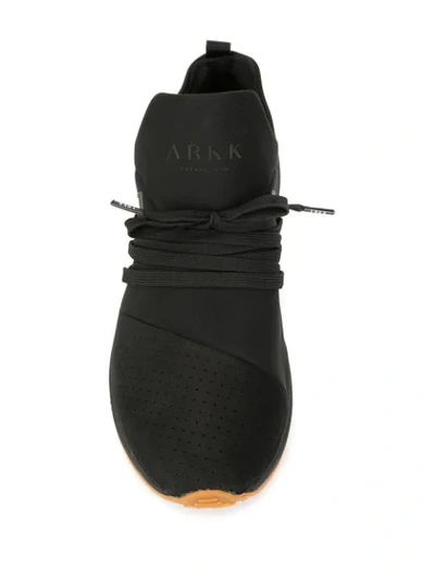 Shop Arkk 'raven' Sneakers In Black